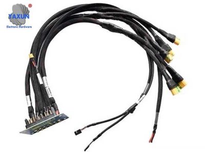 Netzteilplatine / Kabelbaum für USB-Hubs